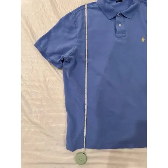 Polo Ralph Lauren Men’s XL Classic Fit Polo Light Blue Preppy Quiet Luxury - Picture 5 of 16